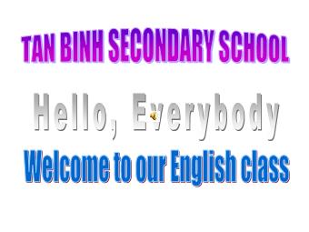 Bài giảng Tiếng anh Lớp 9 - Unit 5: The Media - Tan Binh Secondary School
