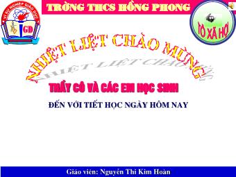 Bài giảng Ngữ văn Khối 8 - Tiết 79: Câu nghi vấn  - Nguyễn Thị Kim Hoàn