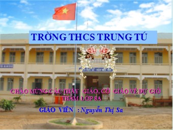 Bài giảng Lịch sử địa phương Lớp 8 - Thăng Long. Hà Nội (1802 - 1884) -Nguyễn Thị Sa