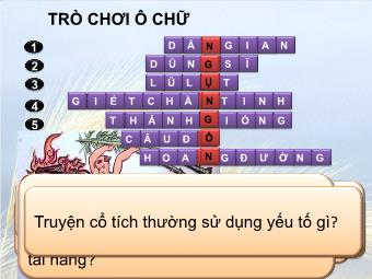 Bài giảng Ngữ văn 6: Ếch ngồi đáy giếng