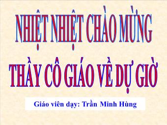 Bài giảng Ngữ văn 6: Tiếng Việt - Các thành phần chính của câu