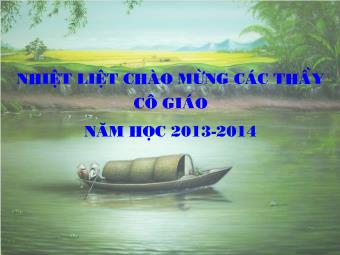 Bài giảng Ngữ văn 9 tiết 136: Bến quê - Nguyễn Minh Châu
