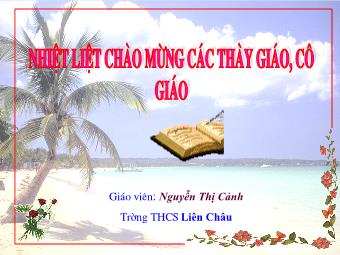 Bài giảng Ngữ văn lớp 6 tiết 103: Văn bản: Cô Tô - Nguyễn Tuân