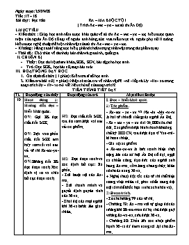 Giáo án Ngữ văn 10 tiết 17, 18: Ra – ma buộc tội ( Trích Ra – ma – ya – na sử thi Ấn Độ)