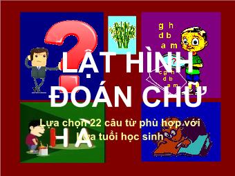 Lật hình đoán chữ