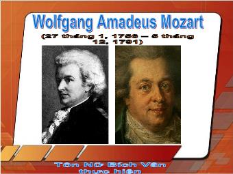Tìm hiểu về Wolfgang Amadeus Mozart