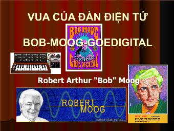 Vua của đàn điện tử Bob-Moog-goedigital