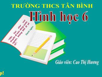 Bài giảng Toán Lớp 6 - Tiết 24, Bài 8: Đường tròn - Cao Thị Hương