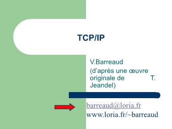 Bài giảng Mạng máy tính - TCP/IP