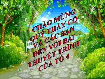 Bài thuyết trình Các bài dạy về câu trong chương trfinh THCS (Lớp 9)