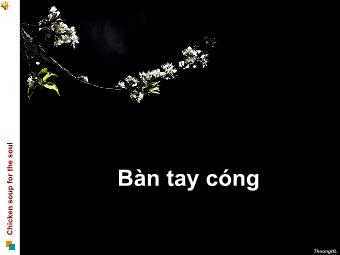 Bàn tay cóng