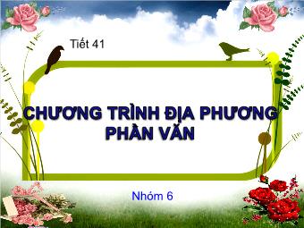 Chương trình địa phương - Tiết 41: Đặc sản mì Quảng