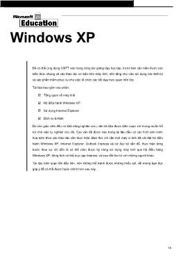 Giáo trình Microsoft Education Windows XP
