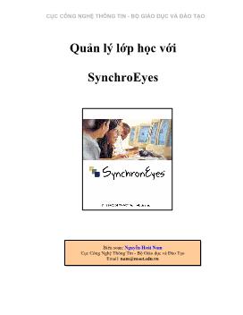 Giáo trình Quản lý lớp học với SynchroEyes - Nguyễn Hoài Nam