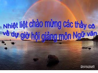 Hội giảng môn Ngữ văn