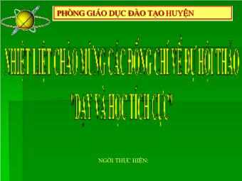 Hội thảo 