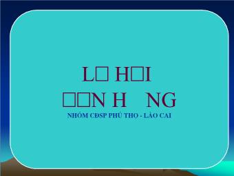 Lễ hội đền Hùng - Nhóm CĐSP Phú Thọ