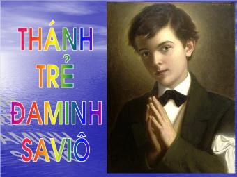 Thánh trẻ Đaminh Savio