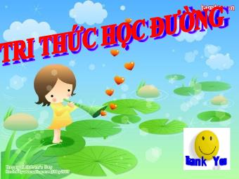 Tri thức học đường - Thùy Linh