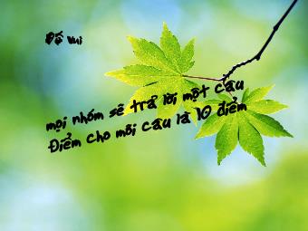 Trờ chơi Đố vui