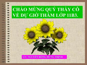 Bài giảng Ngữ văn Lớp 11 - Đọc văn: Người trong bao (An-tôn Páp-lô-vich Sê-khốp) - Nguyễn Hồng Hưng Thịnh