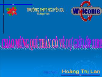 Bài giảng Ngữ văn Lớp 11 - Đọc văn: Tình yêu và thù hận (Trích Romeo và Juliet - Sếch-xpia) - Hoàng Thị Lan