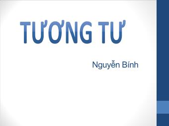 Bài giảng Ngữ văn Lớp 11 - Đọc văn: Tương tư (Nguyễn Bính)