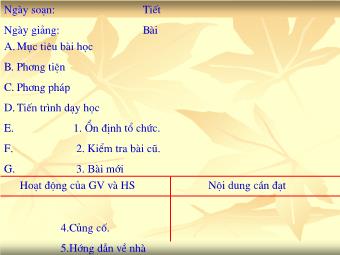 Bài giảng Ngữ văn Lớp 11 - Tiết 113,114: Đọc văn: Người cầm quyền khôi phục uy quyền (Trích Những người khốn khổ - Victo Huygo)