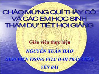 Bài giảng Ngữ văn Lớp 11 - Tiết 41,42: Đọc văn: Hạnh phúc của một tang gia (Trích Số đỏ - Vũ Trọng Phụng) - Nguyễn Xuân Hảo