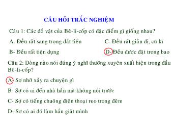 Bài giảng Ngữ văn Lớp 11 - Tiết 88: Đọc văn: Người trong bao (A.P.Sê-Khốp)