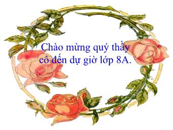 Bài giảng môn Ngữ văn Lớp 8 - Tiết 89: Câu trần thuật