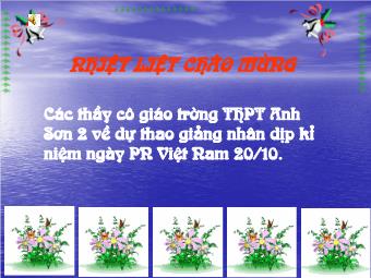 Bài giảng Ngữ văn Lớp 11 - Đọc văn: Chiếu cầu hiền (Ngô Thì Nhậm)