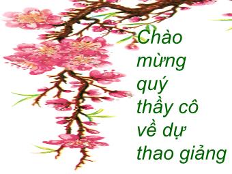 Bài giảng Ngữ văn Lớp 11 - Đọc văn: Chữ người tử tù (Nguyễn Tuân) Bài giảng Ngữ văn Lớp 11 - Tiếng Việt - Tiết 32: Thao tác Lập luận so sánh