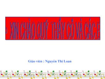 Bài giảng Ngữ văn Lớp 11 - Đọc văn: Hai đứa trẻ (Thạch Lam) - Nguyễn Thị Loan