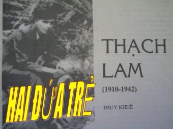 Bài giảng Ngữ văn Lớp 11 - Đọc văn: Hai đứa trẻ (Thạch Lam)