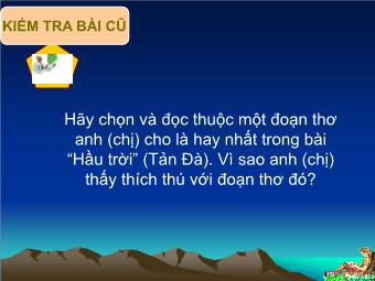 Bài giảng Ngữ văn Lớp 11 - Đọc văn: Vội vàng (Xuân Diệu)