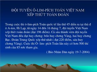 Bài giảng Ngữ văn Lớp 11 - Tiếng Việt: Bản tin