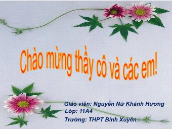 Bài giảng Ngữ văn Lớp 11 - Tiết 51: Chí Phèo - Nguyễn Nữ Khánh Hương