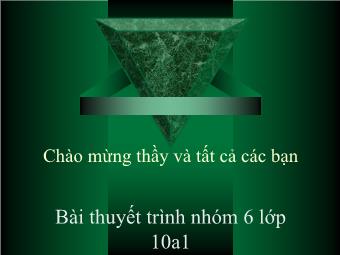 Bài thuyết trình Chủ đề: Chăn nuôi ở địa phương