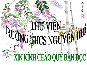 Giới thiệu sách Chí Phèo của nhà văn Nam Cao - Thư viện trường THCS Nguyễn Huệ