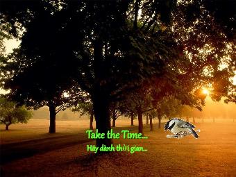 Take the Time