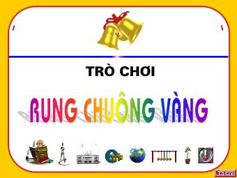 Trò chơi Rung chuông vàng - Trường THCS Cốc Đán