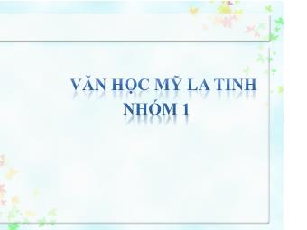 Văn học Mỹ La Tinh