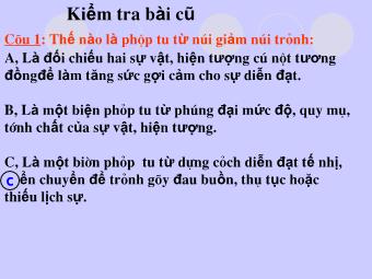 Bài giảng môn Ngữ Văn Lớp 8 - Tiết 43: Câu ghép