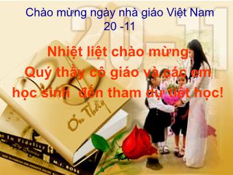 Bài giảng môn Ngữ văn 8 - Đọc hiểu văn bản: Bài toán dân số