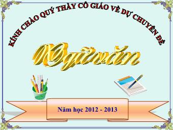 Bài giảng môn Ngữ văn 8 - Tiết 49: Tìm hiểu văn bản Bài toán dân số (Thái An) - Năm học 2012-2013