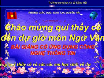 Bài giảng Ngữ văn 8 - Bài 25: Bàn luận về phép học (Nguyễn Thiếp)