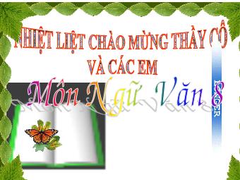 Bài giảng Ngữ văn Khối 8 - Bài 25, Tiết 118: Tiếng Việt: Hội thoại
