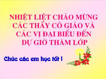 Bài giảng môn Ngữ văn 8 - Bài 16: Ôn tập Tiếng Việt