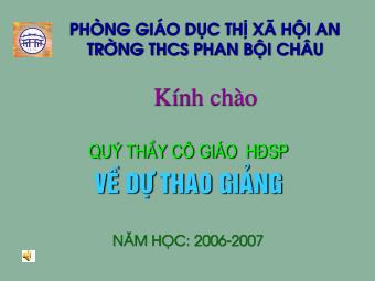 Bài giảng môn Ngữ văn 8 - Tiết 59: Tiếng Việt Ôn luyện về dấu câu - Năm học 2006-2007